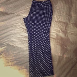 Black and white checkered pants